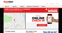 Desktop Screenshot of haircutmenalexandriava.com